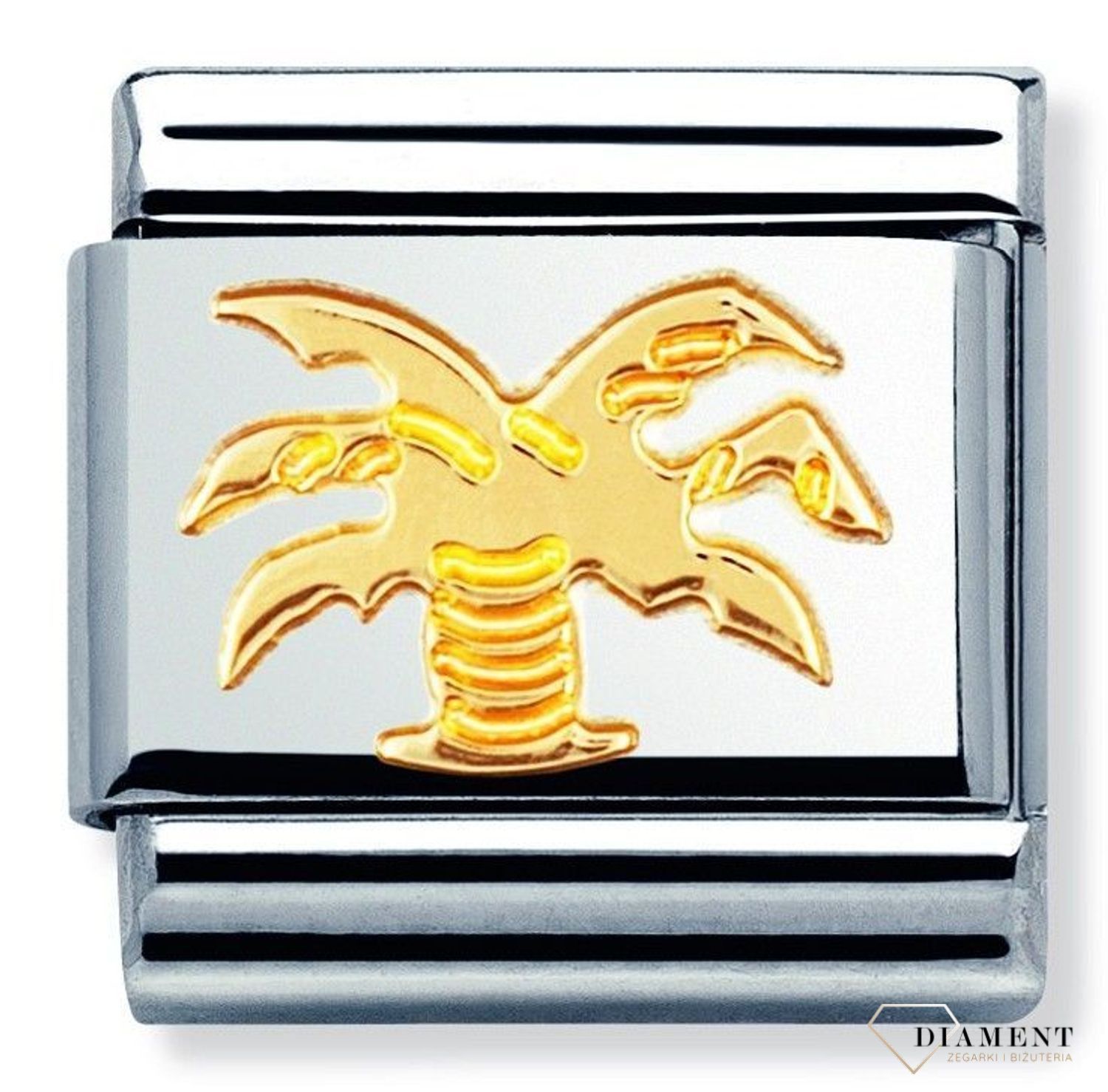 Nomination - Link 18K zawieszka złoto 'Palma' 030111 04 biżuteria nomination nomination zawieszki nomination baza.jpg